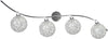 Applique-Contemporaneo-Orizz-Willow-Metallo-Cromo-Diffusore-Alluminio-4-Luci-G9