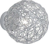 Applique-Contemporaneo-Willow-Metallo-Cromo-Diffusore-Alluminio-1-Luce-G9