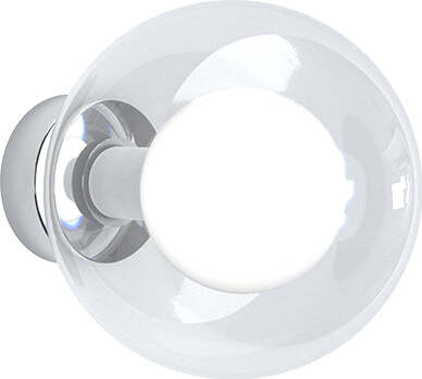 Applique-Contemporaneo-Willow-Metallo-Cromo-Vetro-Bianco-E-Satinato-1-Luce-G9