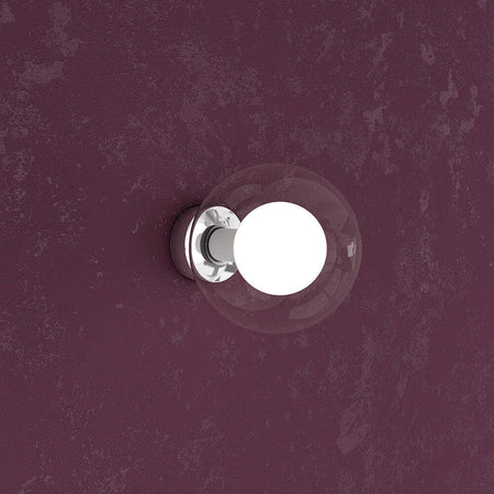 Applique-Contemporaneo-Willow-Metallo-Cromo-Vetro-Bianco-E-Satinato-1-Luce-G9