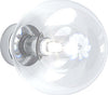Applique-Contemporaneo-Willow-Metallo-Cromo-Vetro-Trasparente-1-Luce-G9