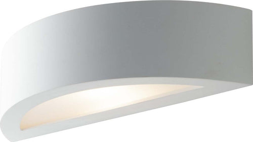 Applique Cortina Bianca 1Xe14 30X10X7,5Cm Illuminazione/Illuminazione per interni/Illuminazioni per pareti/Applique Led Mall Home - Napoli, Commerciovirtuoso.it