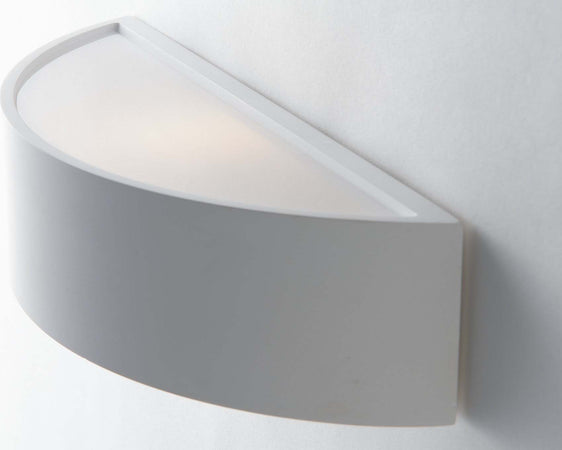 Applique Cortina Bianca 1Xe14 30X10X7,5Cm Illuminazione/Illuminazione per interni/Illuminazioni per pareti/Applique Led Mall Home - Napoli, Commerciovirtuoso.it