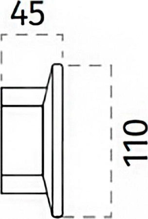 Applique-cristaly-Belfiore-9010-PURE-SMALL-2522A.30168-LED-verniciabile-lampada-parete