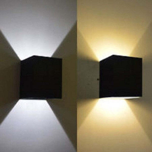 Applique Cubo Led 40w Per Uso Esterno Ip65 Doppia Luce Regolabile 3600 Lumen Illuminazione/Illuminazione per interni/Illuminazioni per pareti/Applique Trade Shop italia - Napoli, Commerciovirtuoso.it