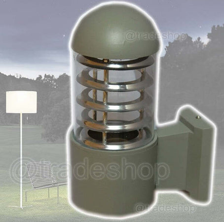 Applique Da Esterno A Parete Per Giardino Terrrazzo Attacco Lampada E27 100x240 Illuminazione/Illuminazione per esterni/Lampade da parete Trade Shop italia - Napoli, Commerciovirtuoso.it