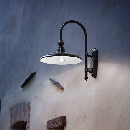 Applique-Da-Esterno-Classica-Campobasso-Metallo-E-Ceramica-Nero-1-Luce-E27