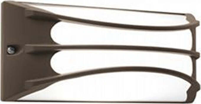 Applique-Da-Esterno-Contemp.-Bra-Alluminio-E-Termoplastica-Caffè-Led-10W-4000K