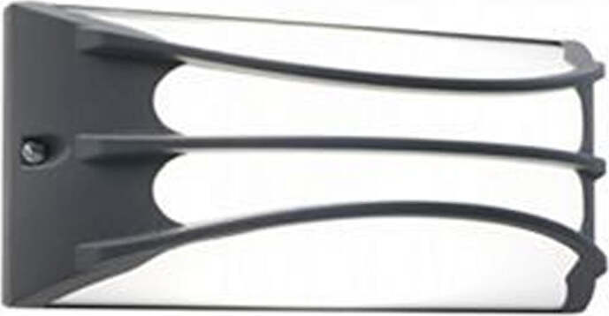 Applique-Da-Esterno-Contemp.-Bra-Alluminio-E-Termoplastica-Grigio-Led-10W-4000K