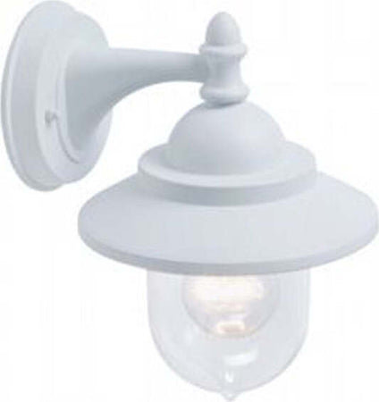 Applique-Da-Esterno-Contemp.-Rondo'-Alluminio-E-Termoplastica-Bianco-1-Luce-E27