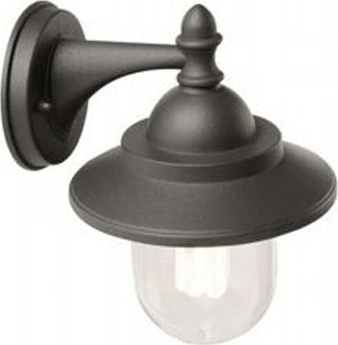 Applique-Da-Esterno-Contemp.-Rondo'-Alluminio-E-Termoplastica-Grigio-1-Luce-E27