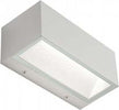 Applique-Da-Esterno-Contemporanea-Box-Alluminio-E-Vetro-Bianco-Led-12W-4000K