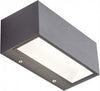Applique-Da-Esterno-Contemporanea-Box-Alluminio-E-Vetro-Grigio-Led-12W-4000K