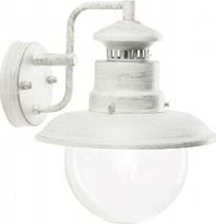 Applique-Da-Esterno-Contemporanea-Calipso-Metallo-E-Porcellana-Bianco-1-Luce-E27