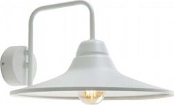 Applique-Da-Esterno-Contemporanea-Monet-Metallo-E-Porcellana-Bianco-1-Luce-E27