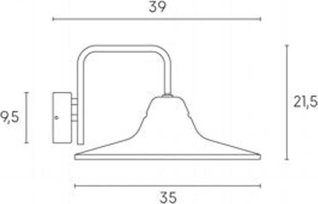 Applique-Da-Esterno-Contemporanea-Monet-Metallo-E-Porcellana-Nero-1-Luce-E27