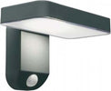 Applique-Da-Esterno-Contemporanea-Solare-Termoplastica-E-Grigio-Led-4,5W-4000K