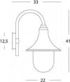 Applique-Da-Esterno-Contemporanea-Zoe-Termoplastica-E-Nero-1-Luce-E27