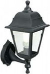 Applique-Da-Esterno-Devil-Termoplastica-E-Vetro-Nero-1-Luce-E27