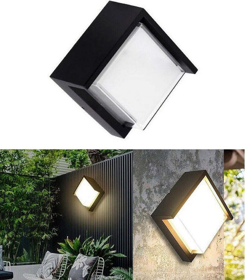 Applique Da Esterno E Interno Lampada Moderna Per Parete Quadra Ip65 Faretto 12w Casa, arredamento e bricolage > Articoli da Giardino > Illuminazione da esterno > Illuminazione da interno > Applique da esterno > Applique per interno Trade Shop italia - Napoli, Commerciovirtuoso.it