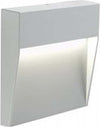 Applique-Da-Esterno-Geo-Square-Alluminio-E-Termoplastica-Bianco-Led-3W-4000K
