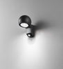 Applique-Da-Esterno-Moderna-Helmet-Grafite-Led-Piccola