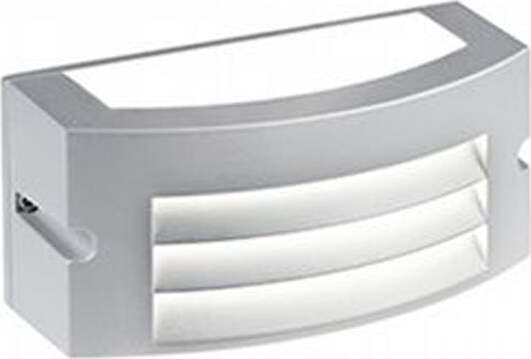 Applique-Da-Esterno-Moderna-Kobe-Alluminio-E-Grigio-Led-10W-4000K