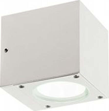 Applique-Da-Esterno-Moderna-Lula-Alluminio-E-Vetro-Bianco-Led-6+6W-3000K