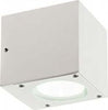 Applique-Da-Esterno-Moderna-Lula-Alluminio-E-Vetro-Bianco-Led-6+6W-3000K