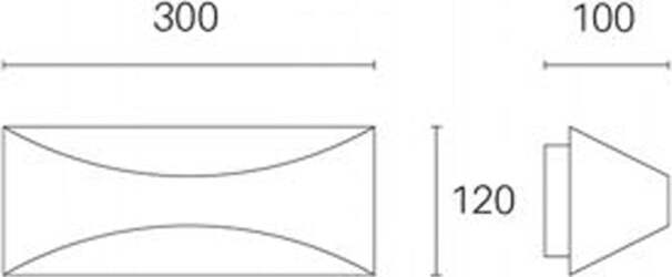 Applique-Da-Esterno-Moderna-Moon-Alluminio-E-Termoplastica-Bianco-Led-12W-4000K