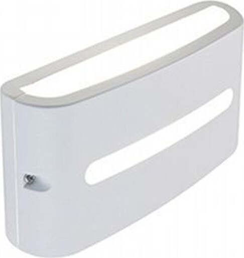 Applique-Da-Esterno-Moderna-Post-Alluminio-E-Termoplastica-Bianco-Led-10W-4000K
