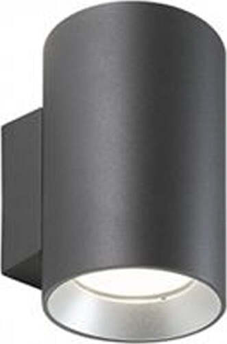 Applique-Da-Esterno-Moderna-Show-Alluminio-Grafite-E-Vetro-Bianco-Led-20W-3000K