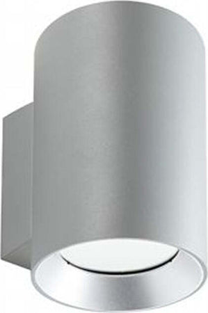 Applique-Da-Esterno-Moderna-Show-Color-Alluminio-E-Vetro-Led-20+20W-3000K