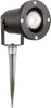 Applique-Da-Esterno-Moderna-Spikey-Alluminio-Nero-Vetro-1-Luce-Gu10