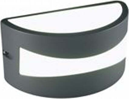 Applique-Da-Esterno-Moderna-Tibet-Alluminio-E-Termoplastica-Grigio-Led-10W-4000K