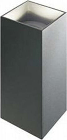 Applique-Da-Esterno-Moderna-Tower-Alluminio-E-Vetro-Grafite-Led-6,6W-3000K