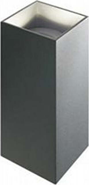 Applique-Da-Esterno-Moderna-Tower-Alluminio-E-Vetro-Grafite-Led-6,6W-3000K