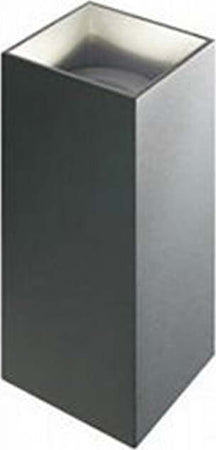 Applique-Da-Esterno-Moderna-Tower-Alluminio-E-Vetro-Grigio-Led-6,6W-4000K