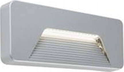 Applique-Da-Esterno-Moderna-Trend-Materie-Platiche-E-Grigio-Led-3W-4000K