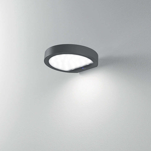 Applique-Da-Esterno-Ricaricabile-Solar-Moderna-Alluminio-Grafite-Led