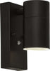 Applique-Da-Esterno-Rochester-Acciaio-Nero-Vetro-Trasparente-1-Luce-Gu10