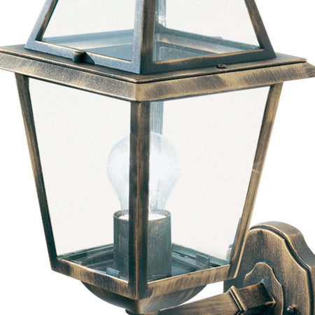 Applique-Da-Esterno-Vintage-Nuova-Orleans-Alluminio-Ruggine-Vetro-1-Luce-E27