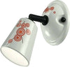 Applique Da Interno Con Decorazione Bianca in Ceramica Applique Da Parete 33 W 15x15x15 Cm Illuminazione/Illuminazione per interni/Illuminazioni per pareti/Applique Liquidator Italia - Nicosia, Commerciovirtuoso.it