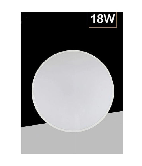 Applique Da Muro Parete Led Rotondo 18w Ip44 Tre Temperature Di Luce Es-pn300-3c