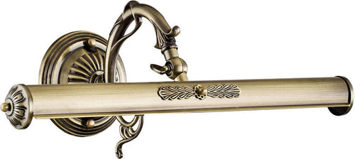 Applique-Da-Parete-Classico-Picasso-Metallo-Bronzo-2-Luci-E14-25W