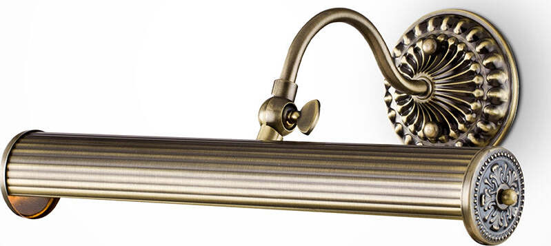 Applique-Da-Parete-Classico-Renoir-Metallo-Bronzo-2-Luci-E14-25W