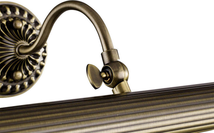Applique-Da-Parete-Classico-Renoir-Metallo-Bronzo-2-Luci-E14-25W