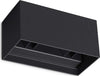 Applique-Da-Parete-Contemporanea-Atom-Alluminio-Nero-Led-25W-3000K-Ip54