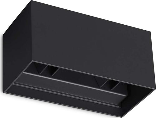 Applique-Da-Parete-Contemporanea-Atom-Alluminio-Nero-Led-25W-3000K-Ip54