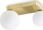 Applique-Da-Parete-Contemporanea-Penta-Metallo-Oro-2-Luci-G9-4W-3000K-Ip20